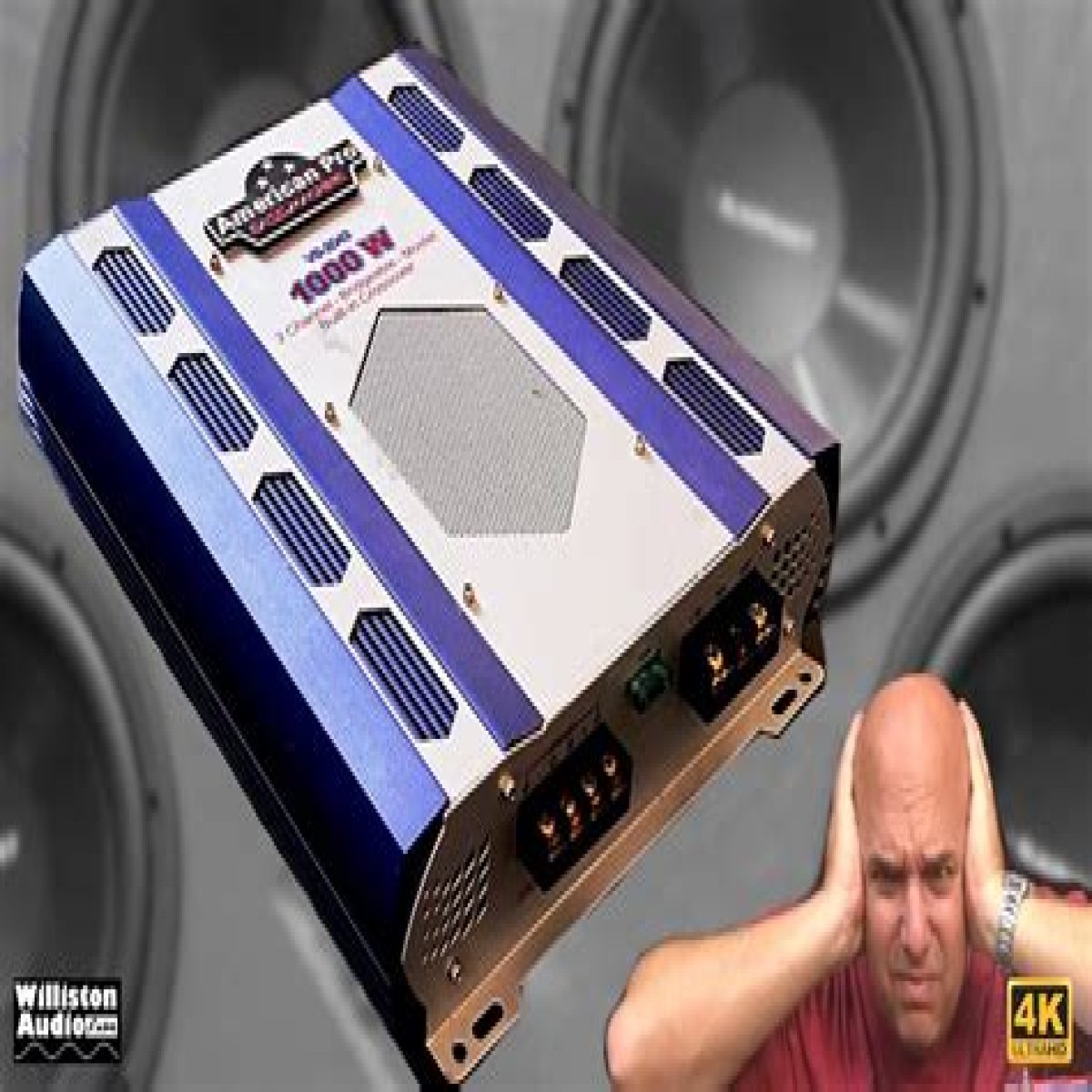 American Pro Bass Machine VS-1404 400W, 2-Channel Mosfet Car Power Amplifier for Sale