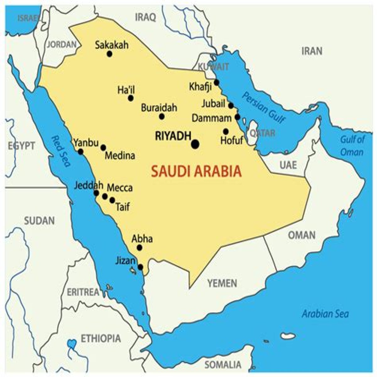 ___ Arabia