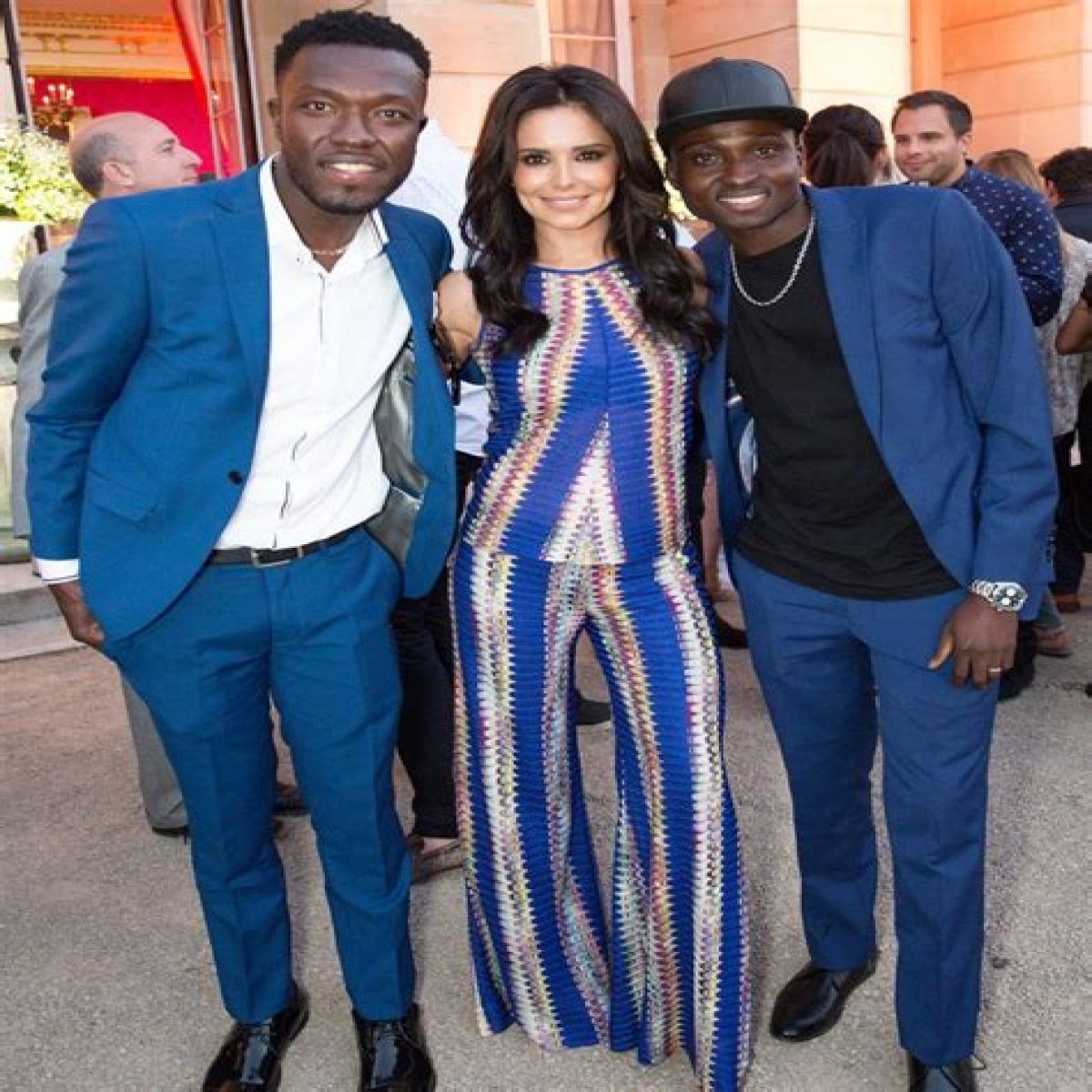 Cheryl Enjoys Catch Up With Reggie 'N' Bollie At Syco Party