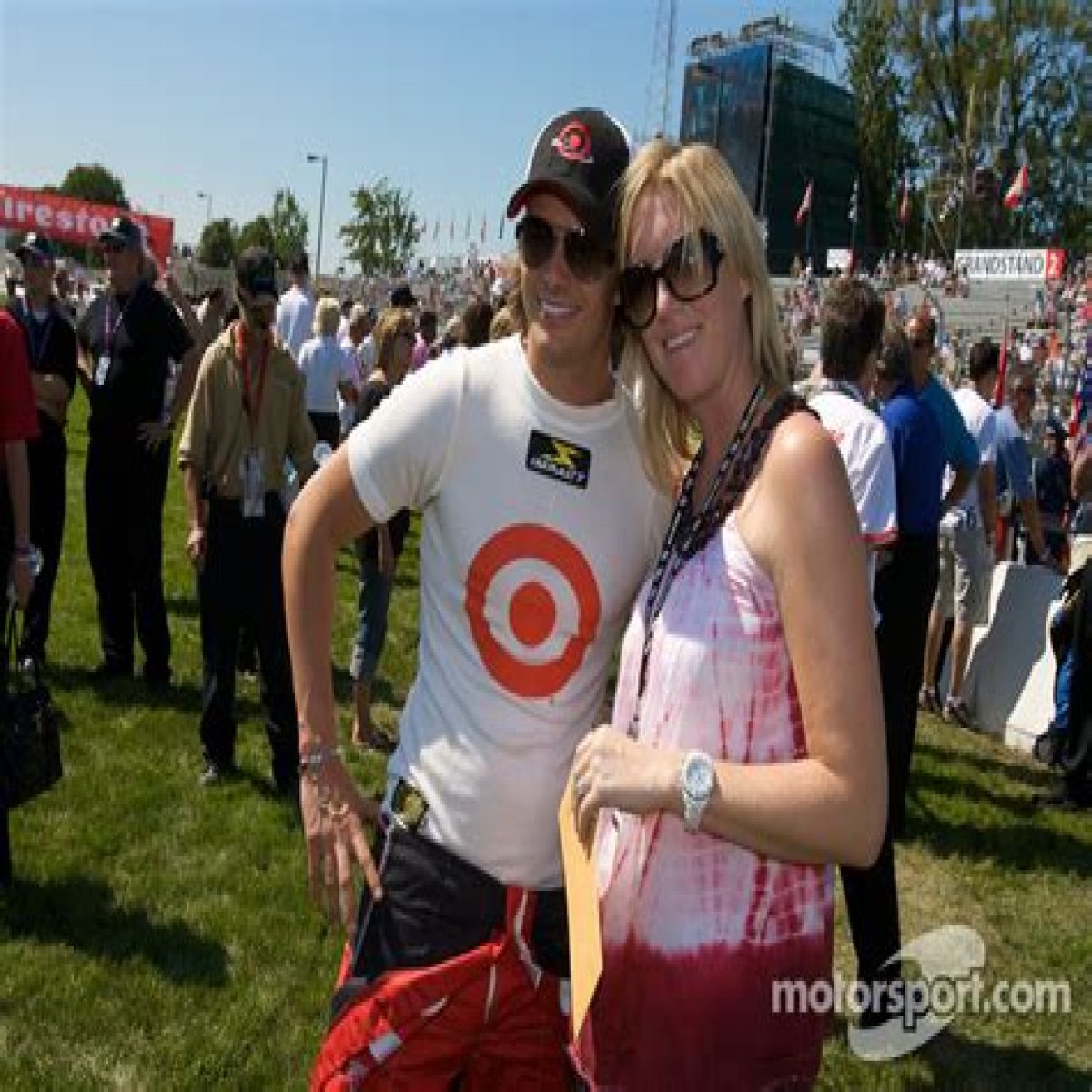  Dan Wheldon’s wife Susie Behm 
