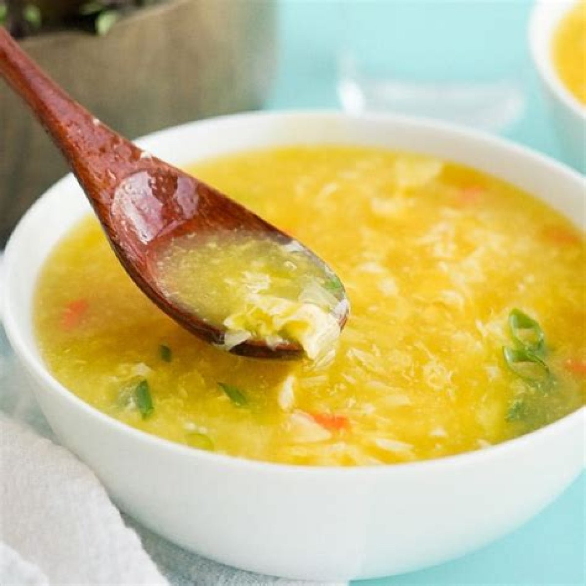 ___ drop soup