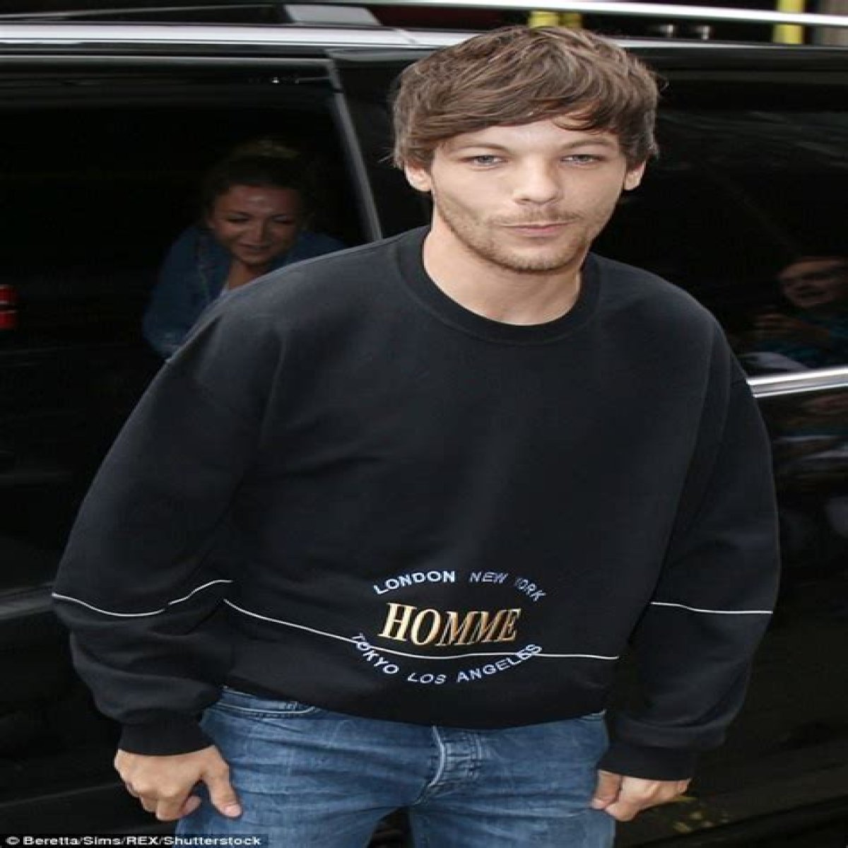 Louis Tomlinson spotted at Newcastle Gay Village