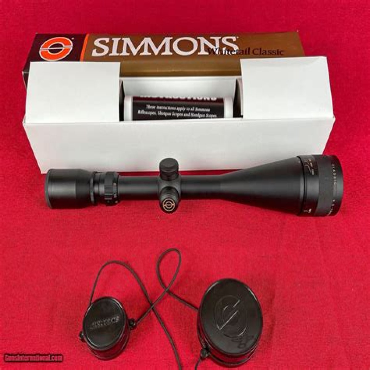 SIMMONS WHITETAIL CLASSIC WTC-18 RIFLE SCOPE 6.5-20X50 for Sale