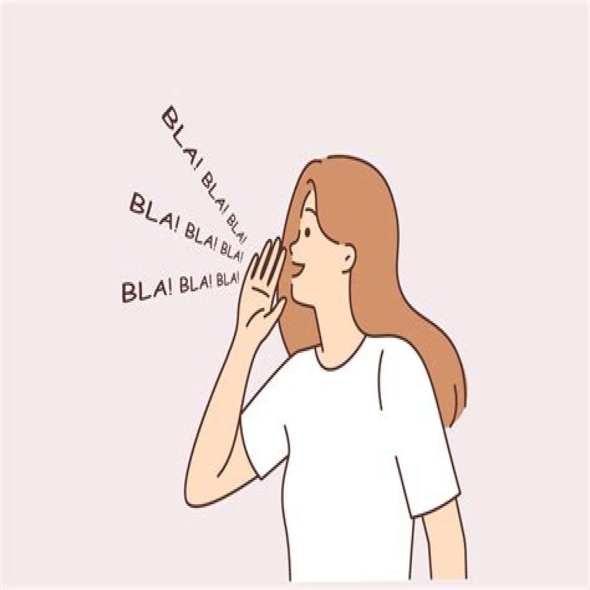 Talk a lot