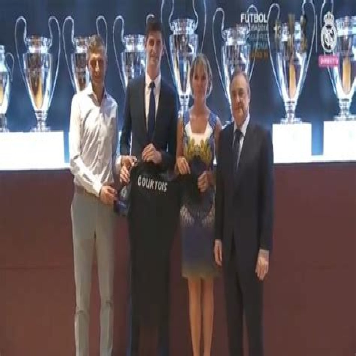 Thibaut Courtois parents: Thierry Courtois, Gitte Courtois
