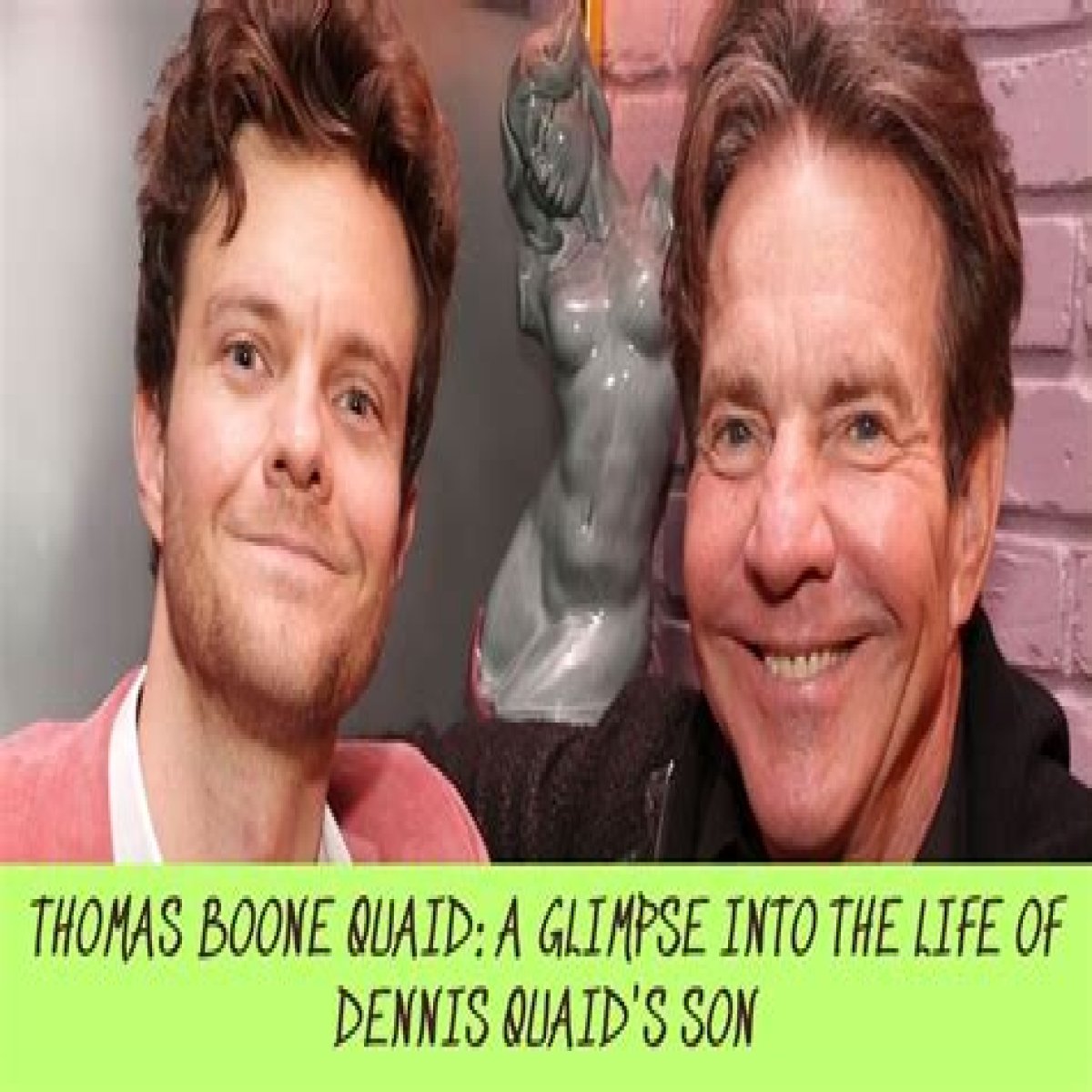 Thomas Boone Quaid- The Miracle Child of Dennis Quaid