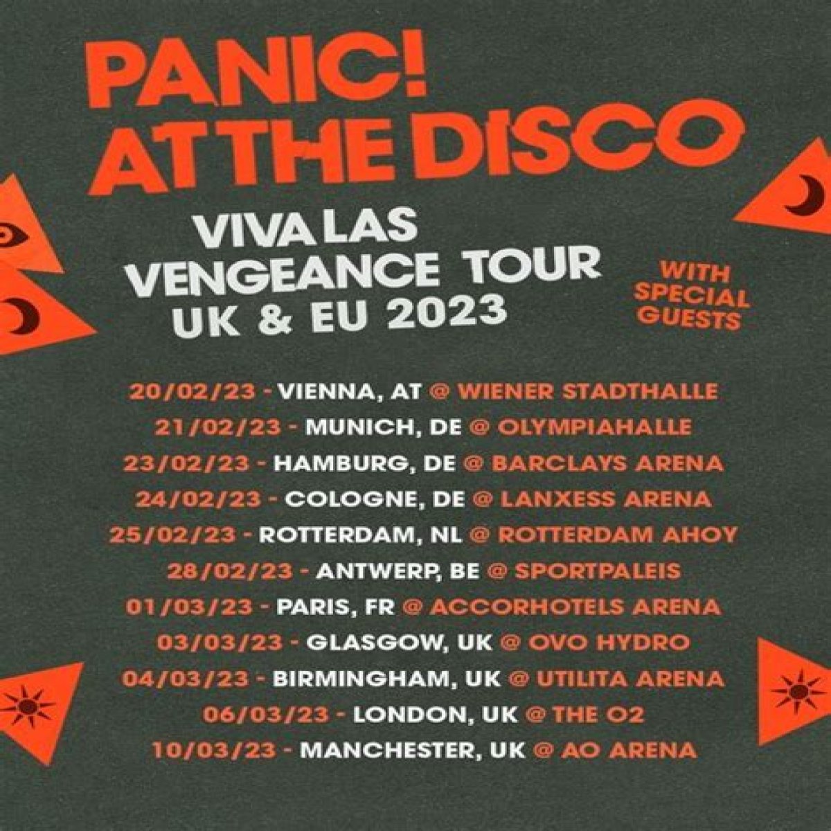 Tickets On Sale For Panic! At The Disco's London Gig