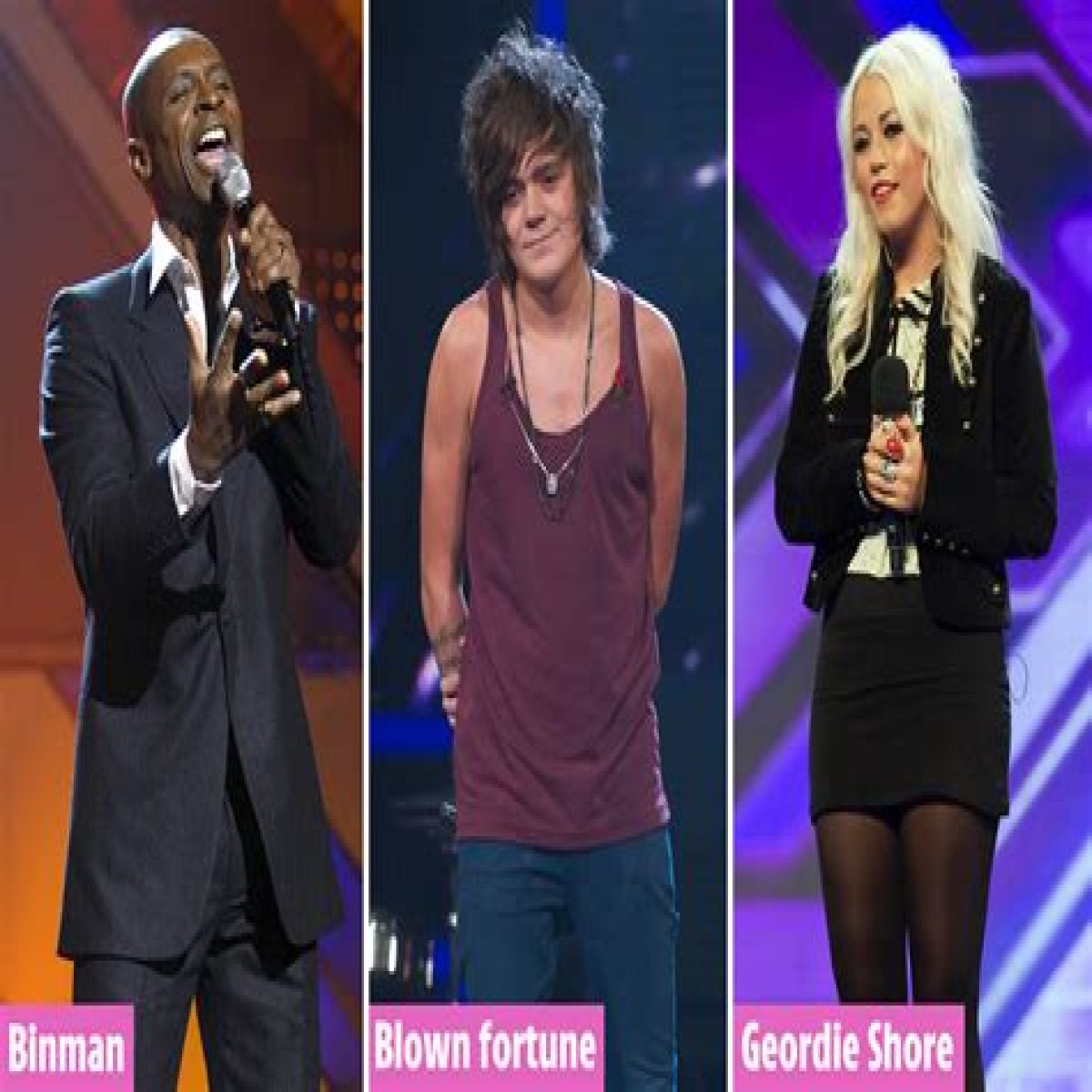 X Factor Stars Team Up For Live Tour